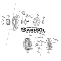 NİSSAN NOTE ŞARJ DİNAMO KASNAĞI 2006 / 2010