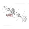 HONDA CİTY PORYA ARKA 2006 - 2008