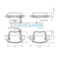 TOYOTA VERSO BALATA ARKA 2002 - 2009